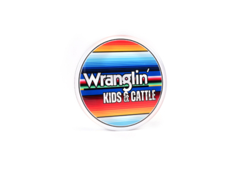 Wranglin’ Kids & Cattle – Lg Acrylic Magnet