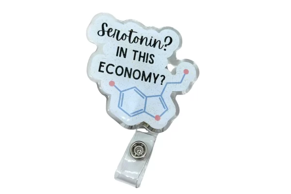 Serotonin Badge Reel w/ Glitter - Image 3