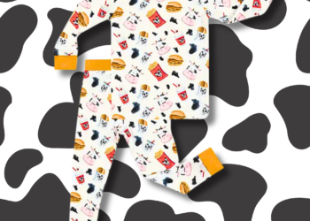 Fast Food Chicken Toddler Bamboo Two-piece Outfit