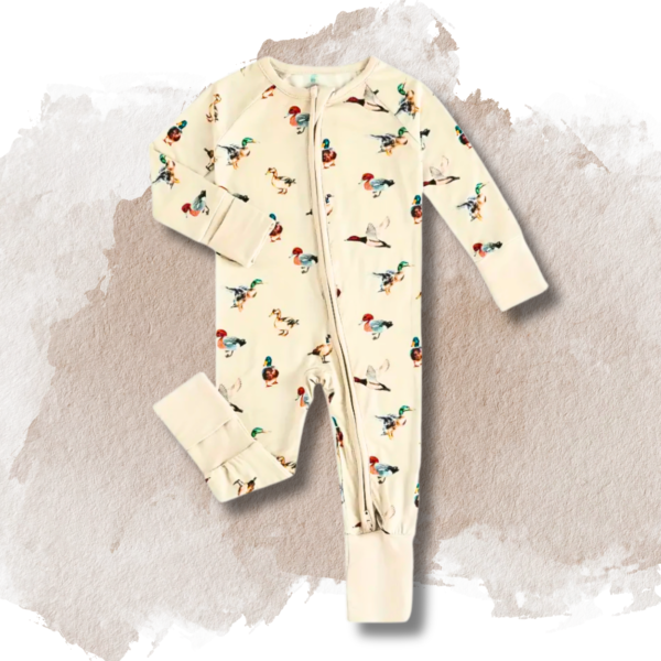 Duck Baby Bamboo Playsuit