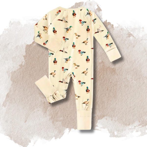 Duck Baby Bamboo Playsuit - Image 5