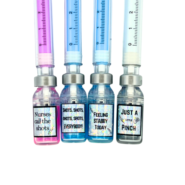 Fake Syringe Pen with Liquid Vial Cap - Image 9