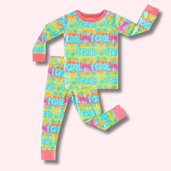 Feral Bamboo Toddler 2 Piece Outfit