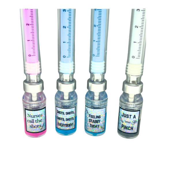 Fake Syringe Pen with Liquid Vial Cap - Image 7