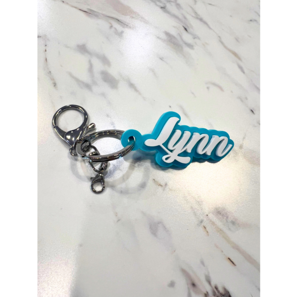 Custom Acrylic Name Keychain - Image 5