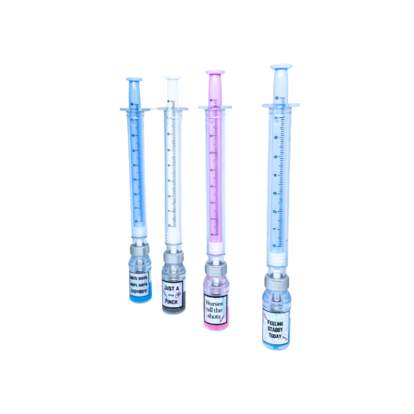 Fake Syringe Pen with Liquid Vial Cap - Image 3