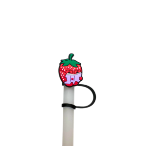 Strawberry with Book Straw Topper | 10mm - Image 3